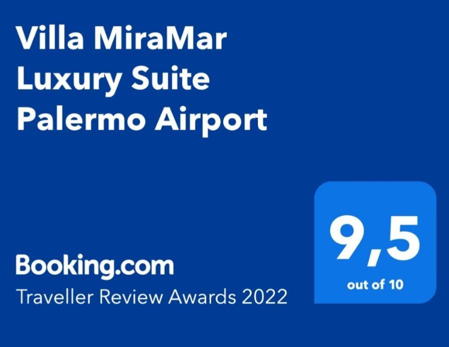Villa Miramar Luxury Suite Palermo Airport Carini Exterior photo